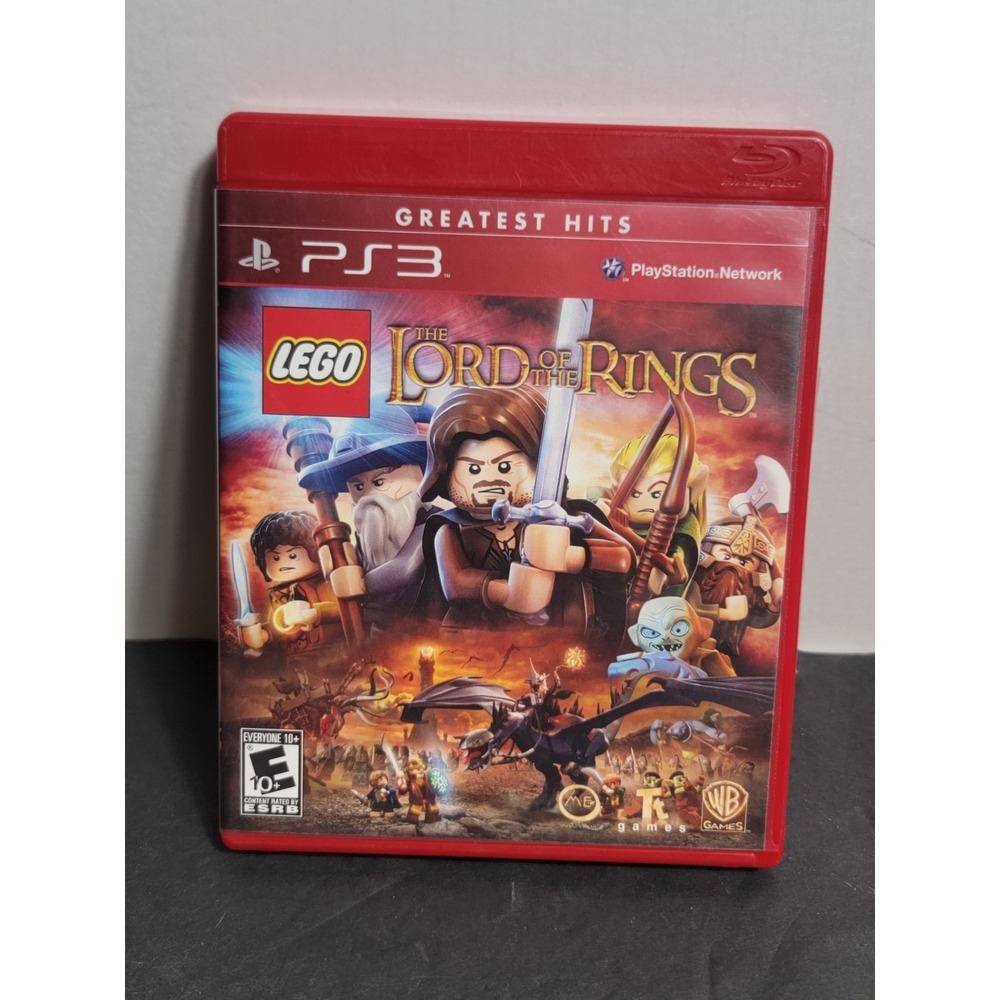 LEGO Lord of the Rings Greatest Hits PS3 Case Only No Disc 883929245574